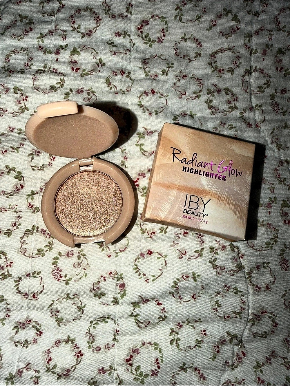 IBY Beauty Radiant Glow Highlighter in Gold NWT